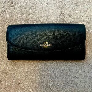 Coach accordion wallet